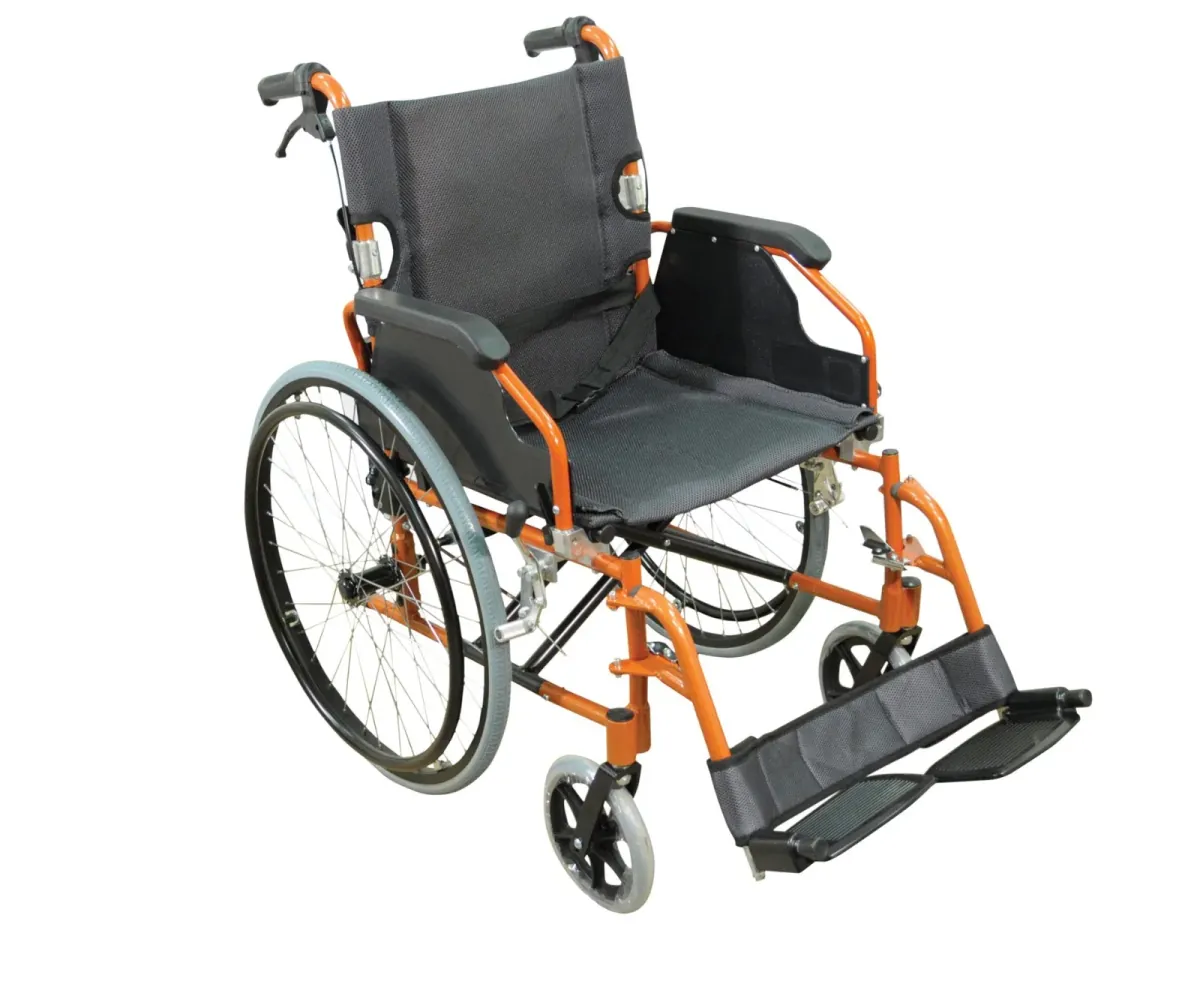 Deluxe Aluminum Transit WheelChair