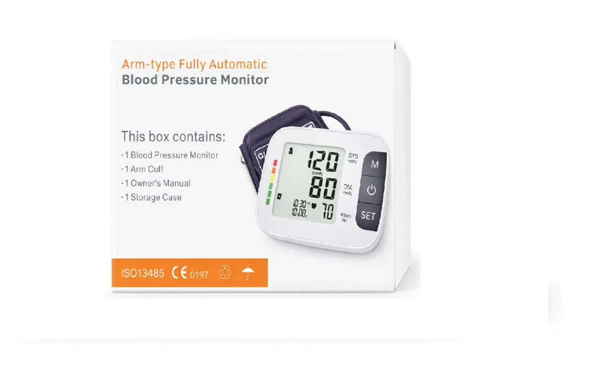 Arm type fully Automatic Blood Pressure Monitor