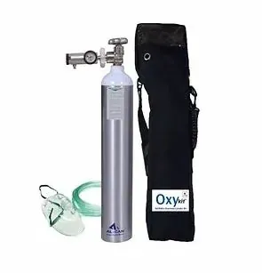 OXYGEN CYLINDER ALUMINIUM  4.5L WITH BAG