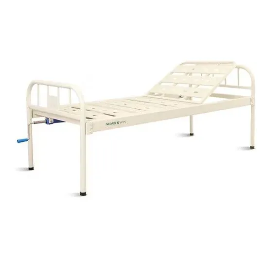 Single Function Hospital Bed With Mattress 