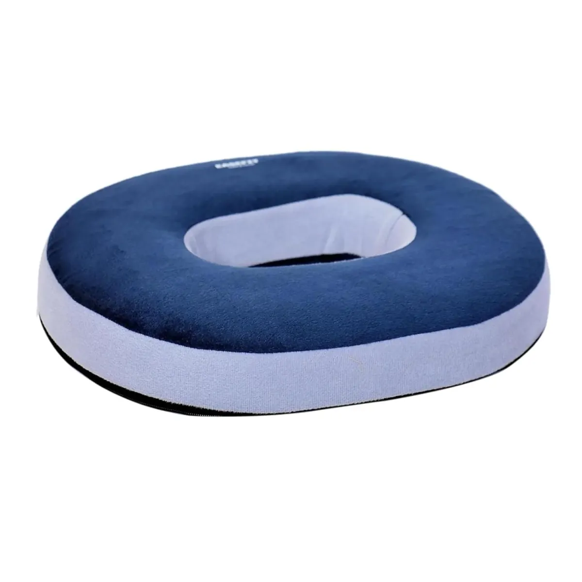 Orthopedic Soft Foam Donut Ring Cushion Pillow for Piles, Hemorrhoids Coccyx Tailbone Fistula Sciatica Post Natal Chair Lumar Pain Relief During Pregnancy, Seat Pillow, Washable, Blue