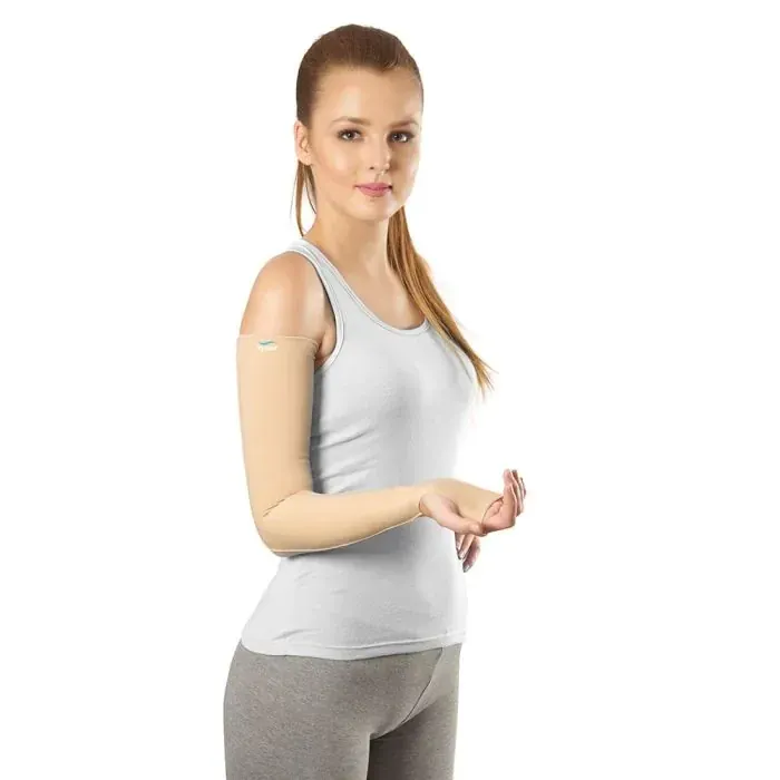 Tynor-Compression Garment Arm Sleeve + Mitten (with thumb)