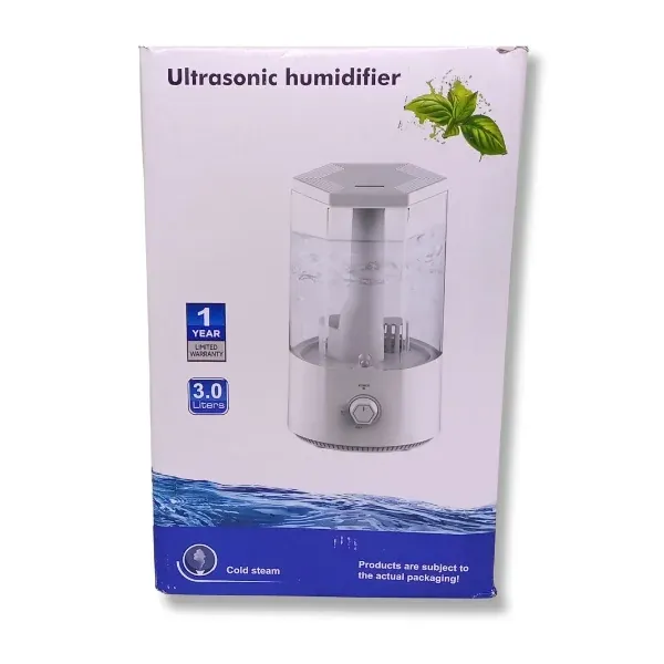 Ultrasonic Cool Mist Humidifier – 3 L Water Tank