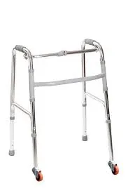 Tynor Walker with Front Wheels (Invalid Walker – Folding Adjustable Walking Frame)