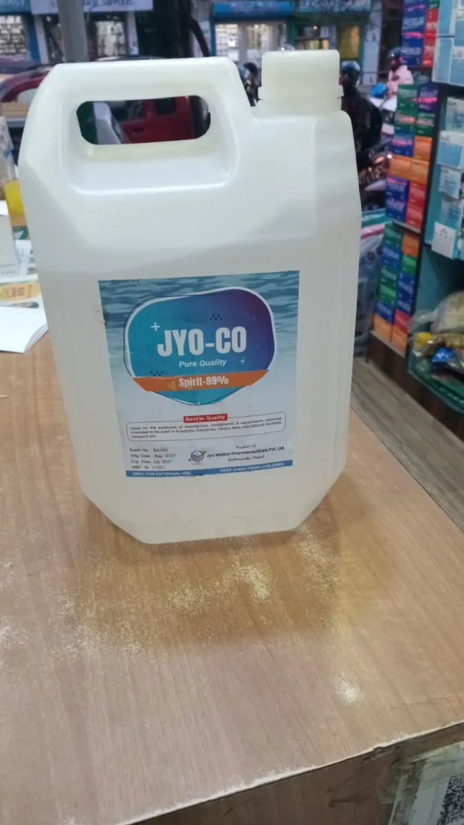 Spirit 5L – Antiseptic Disinfectant Solution (Bulk Pack)