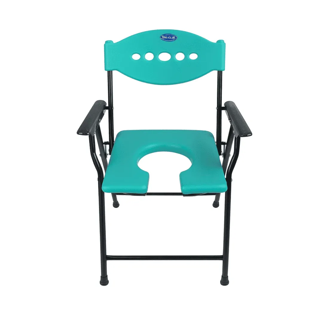 Commode Chair – Portable Toilet Chair for Patients & Elderly