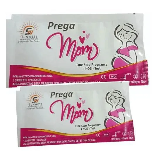 Pregnancy Test Card (50pcs)– Home HCG Urine Test for Early Pregnancy Detection