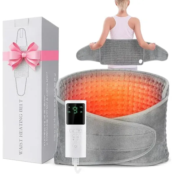 Electric Heating Pad – Adjustable Heat Therapy for Shoulder, Neck & Back Pain Relief