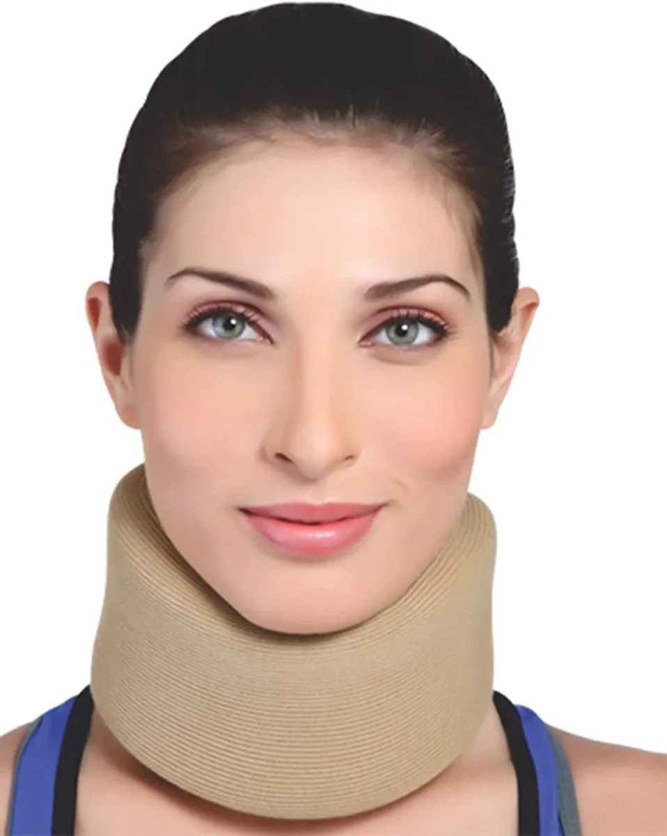 Flamingo Soft Collar | Cushioned Cervical Neck Support Brace for Pain Relief & Comfort
