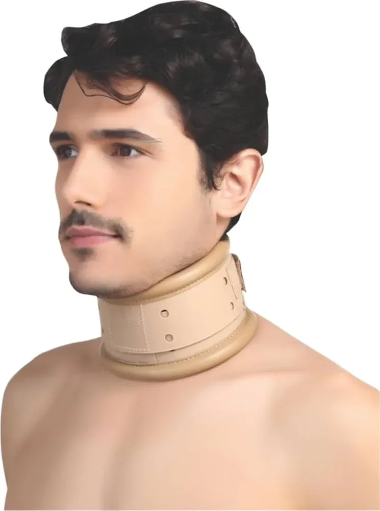 Flamingo Hard Cervical Collar | Rigid Neck Support Brace for Spine Immobilization & Pain Relief