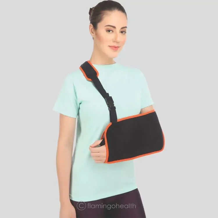 Flamingo Arm Sling Deluxe | Adjustable Arm Support Sling for Fracture, Dislocation & Post-Surgery Recovery
