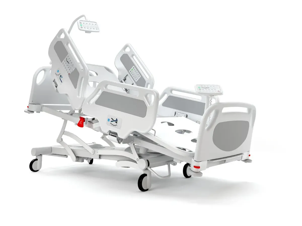 ICU Electric 5 Function  Hospital Bed – Advanced Patient Care Solution